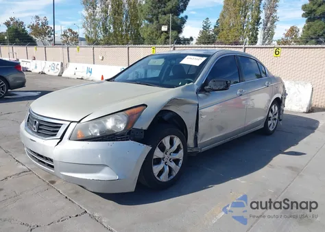 2008 Honda Accord 2.4 Ex из США, поврежденный, VIN JHMCP26728C032871